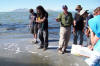 Rudy lectures on sediment, Great Salt Lake to Richard, Masoud, Adam, and Abdul