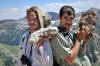 Andrew and Kevin, Alta overthrust project