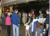 Jacky Gold, Don Fisher, Alta Mercurio, and Emily Constantine Mercurio at the opening reception