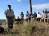 Rudy lectures at Book Cliffs