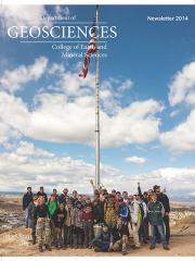 2014 Geosciences Cover